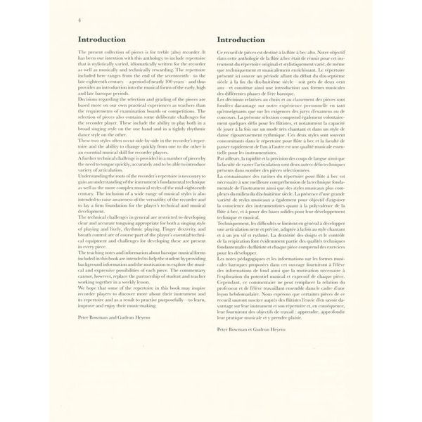 Schott Baroque Recorder Anthology 4
