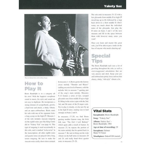 Hal Leonard 25 Great Sax Solos