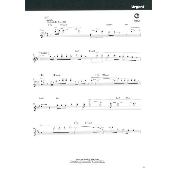 Hal Leonard 25 Great Sax Solos