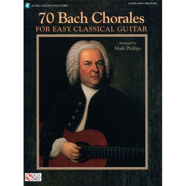 Cherry Lane Music Company 70 Bach Chorales Easy Guitar