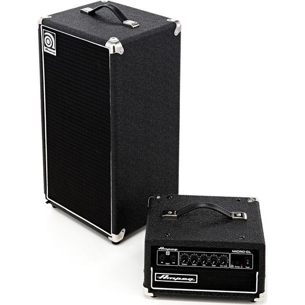 AMPLI BASSE TETE 100W & BAFFLE 100W AMPEG MICRO-CL