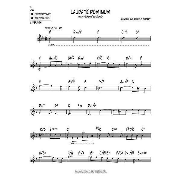 Hal Leonard Jazz Play-Along Mozart