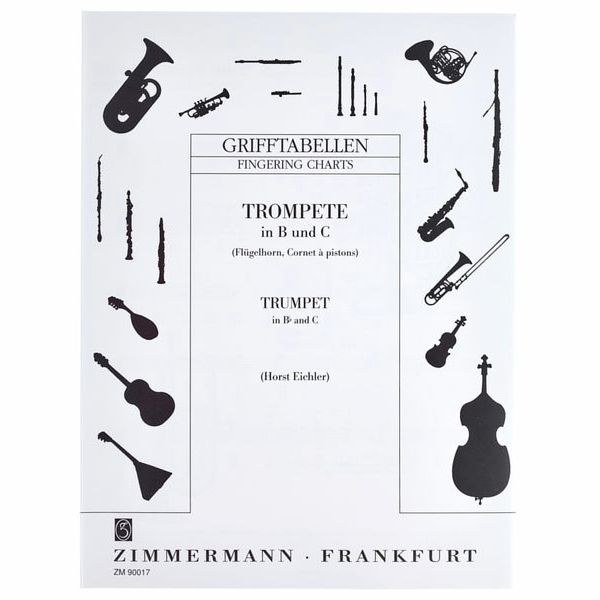 Zimmermann Verlag Grifftabelle Trompete