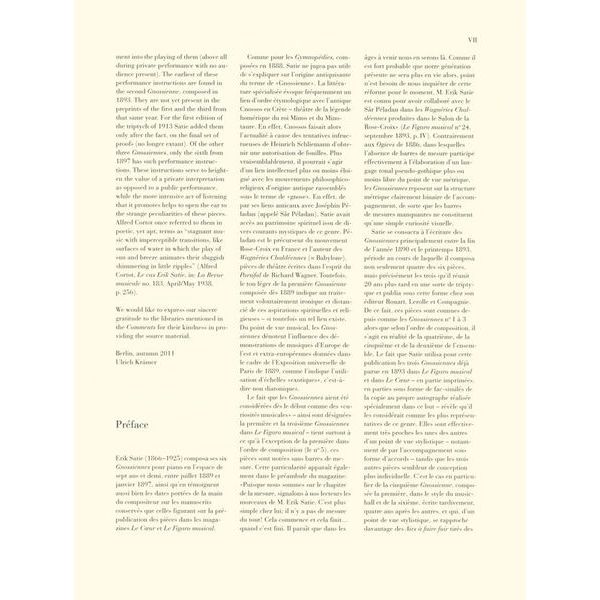 Henle Verlag Satie Gnossiennes