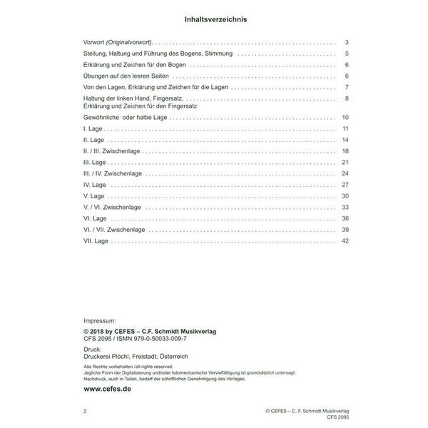 C.F. Schmidt Musikverlag Kontrabass-Schule 1