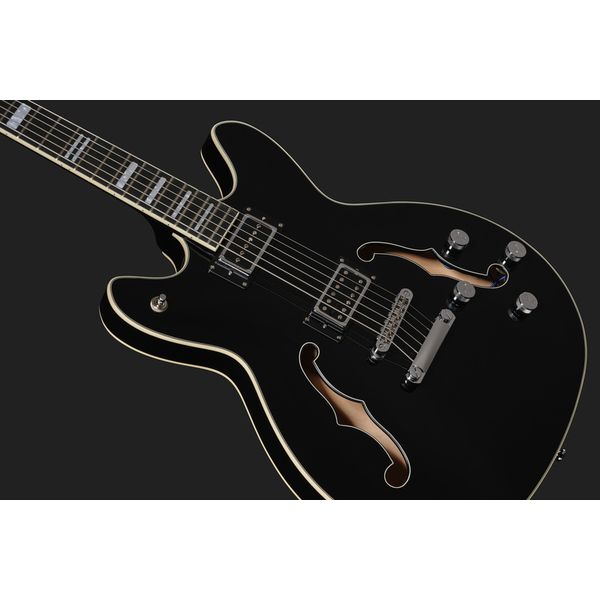 Hagstrom Viking Deluxe Baritone BK