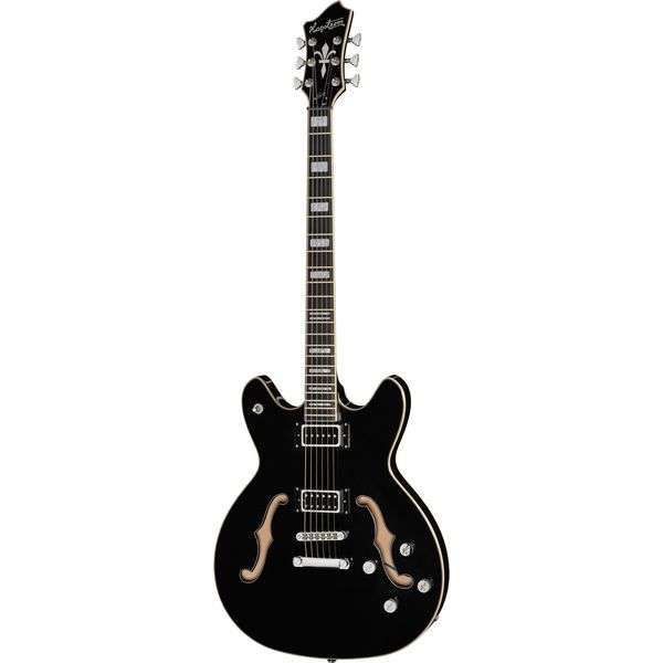 Hagstrom Viking Deluxe Baritone BK