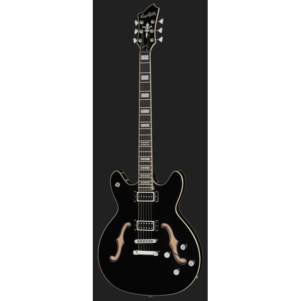 Hagstrom Viking Deluxe Baritone BK