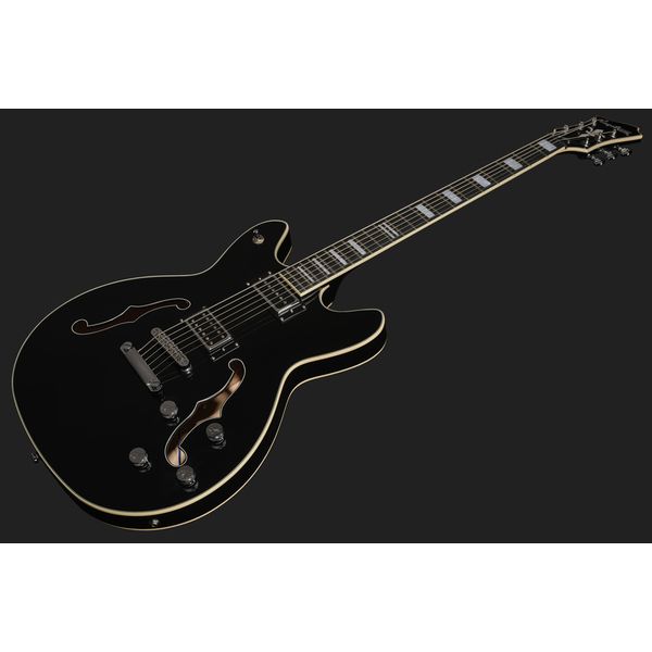 Hagstrom Viking Deluxe Baritone BK