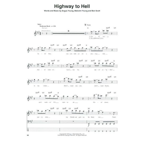 Hal Leonard Bass Play-Along AC/DC