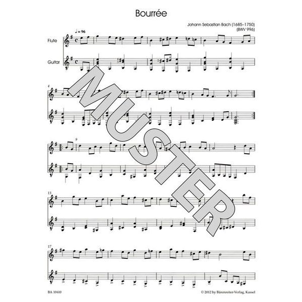 Bärenreiter Flute Classics Flute/Guitar