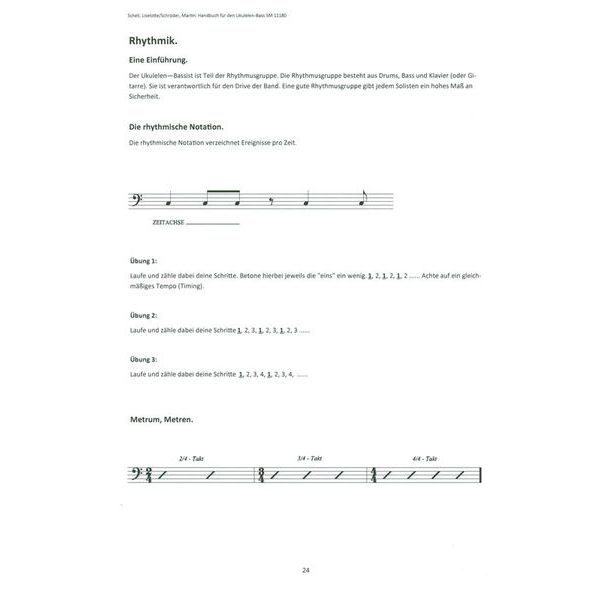 Schell Music Handbuch Ukulelen-Bass