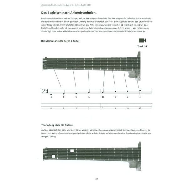 Schell Music Handbuch Ukulelen-Bass