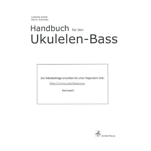 Schell Music Handbuch Ukulelen-Bass