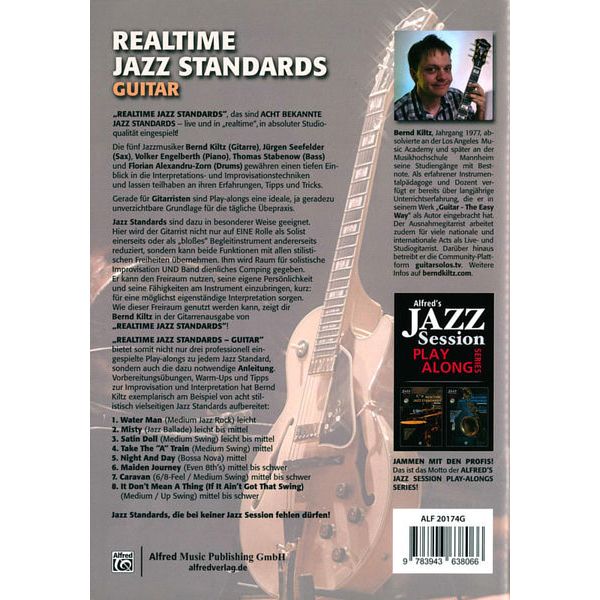 Alfred Music Publishing Realtime Jazz Standards Git.