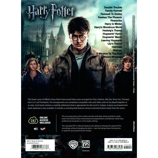 Alfred Music Publishing Harry Potter Complete Flute