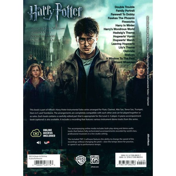 Alfred Music Publishing Harry Potter Complete Clarinet
