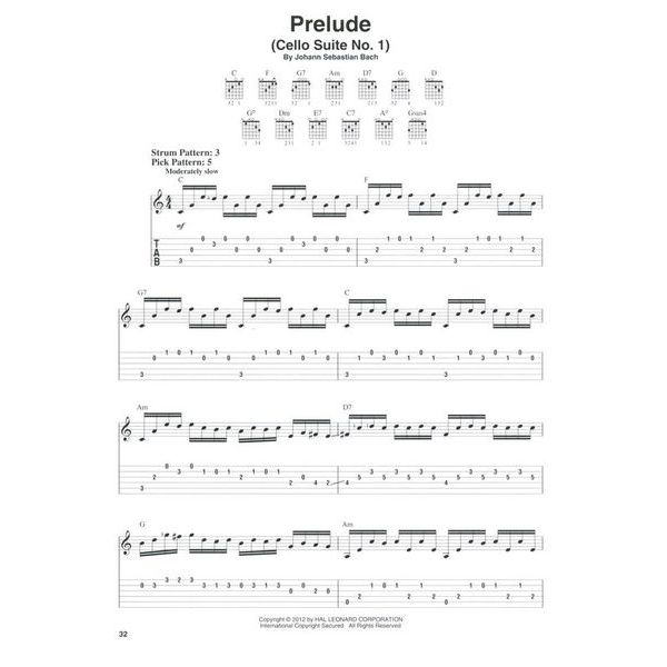 Hal Leonard J. S. Bach For Easy Guitar