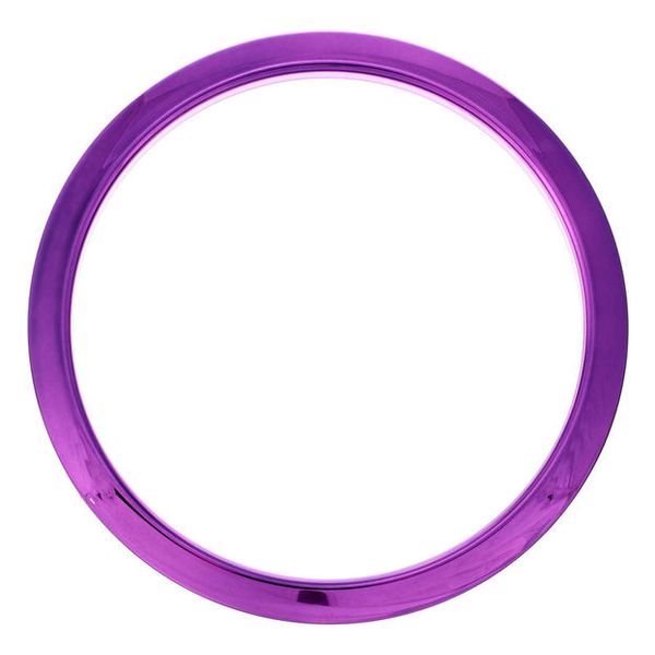 Bass Drum O's 6" Purple Chrome round HCP6