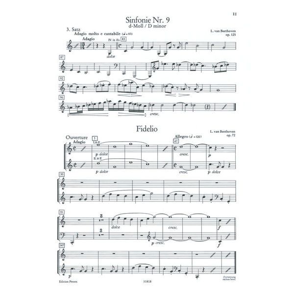 Edition Peters Orchester Probe Horn