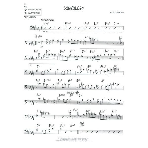 Hal Leonard Jazz Play-Along J.J.Johnson
