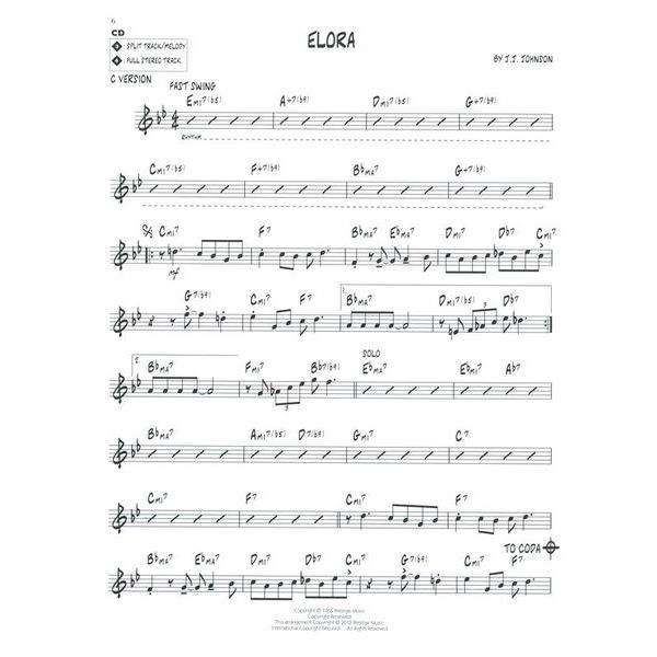 Hal Leonard Jazz Play-Along J.J.Johnson