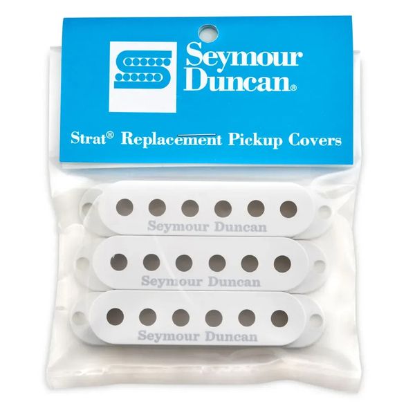 Seymour Duncan Pickup Cover White with Logo