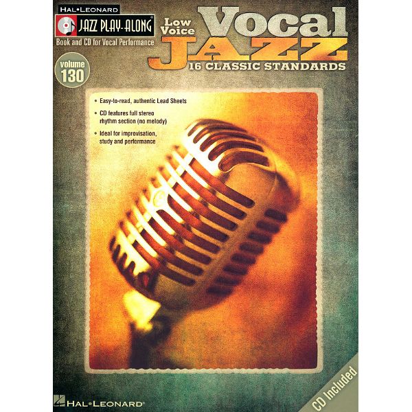 Hal Leonard Jazz Play-Along Vocal Low