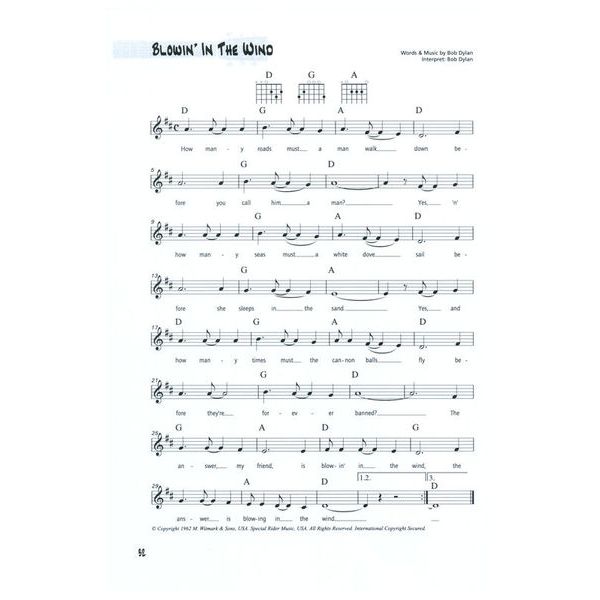 Bosworth Take Three 101 Songs 3 Akkorde