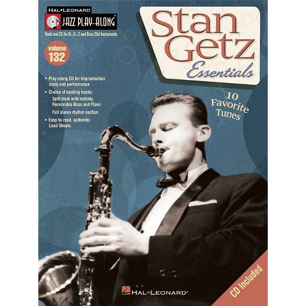 Hal Leonard Jazz Play-Along Stan Getz