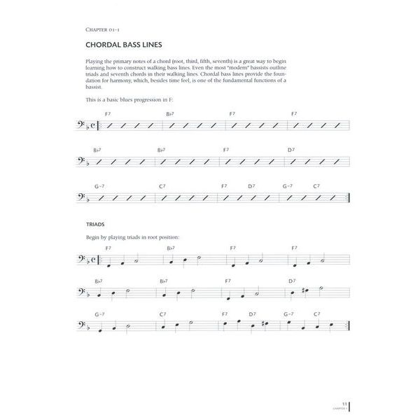 Advance Music The Jazz Bass Line Book