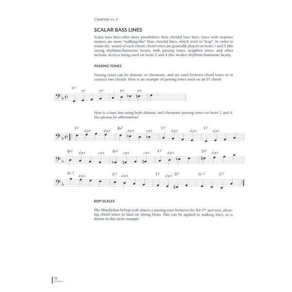 Advance Music The Jazz Bass Line Book