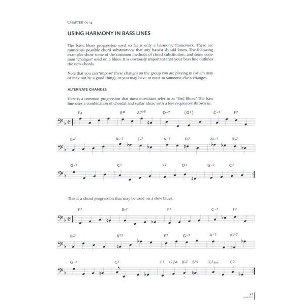 Advance Music The Jazz Bass Line Book