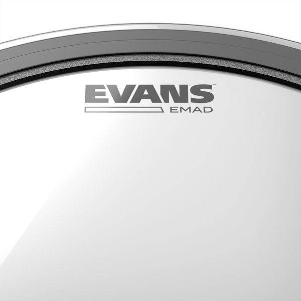 Evans 26" EMAD Bass Drum Clear
