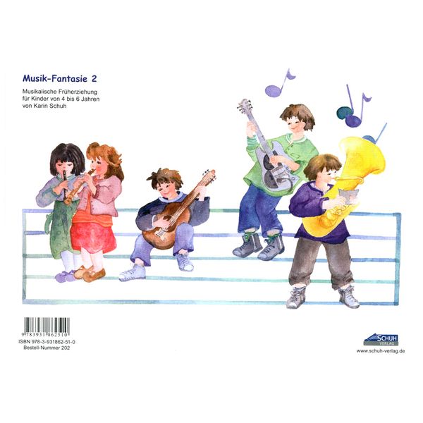 Schuh Verlag Musik-Fantasie 2 Schüler
