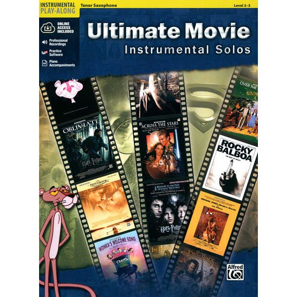 Alfred Music Publishing Ultimate Movie Solos T-Sax