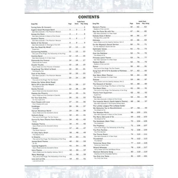 Alfred Music Publishing Ultimate Movie Solos T-Sax