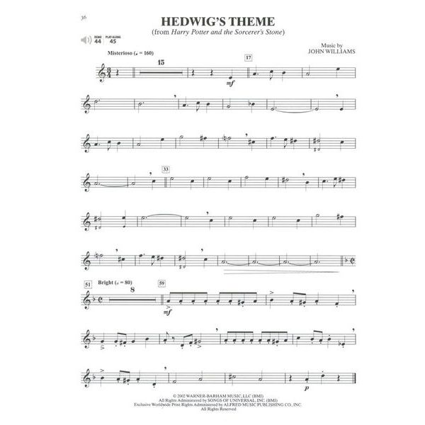 Alfred Music Publishing Ultimate Movie Solos T-Sax