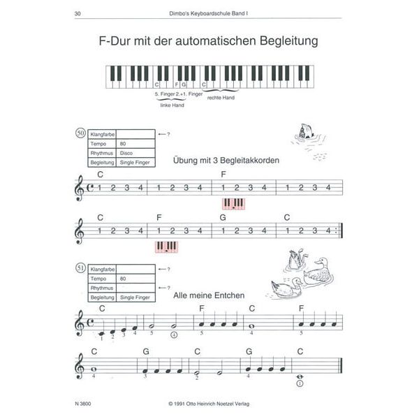 Heinrichshofen Verlag Dimbo's Keyboardschule 1