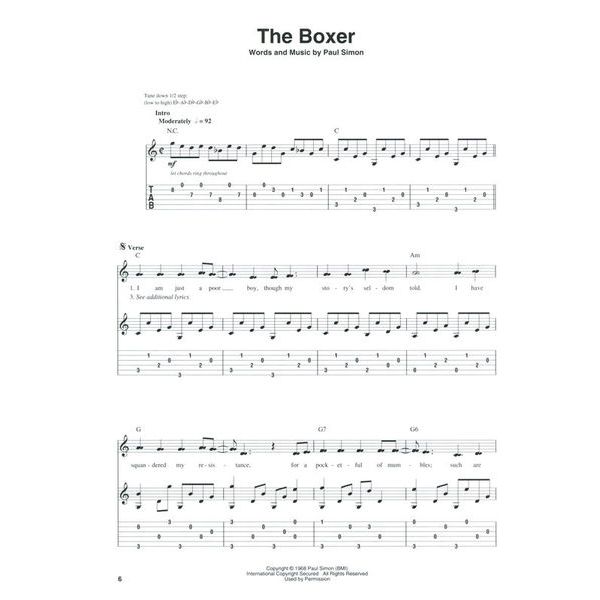Hal Leonard Guitar Play Simon & Garfunkel