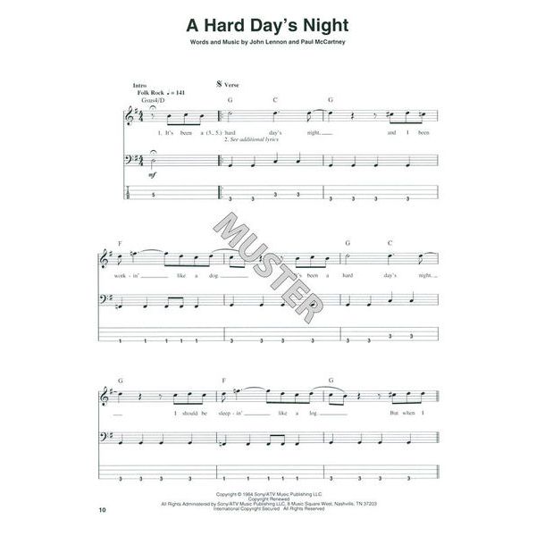 Hal Leonard Bass Play-Along Easy Songs