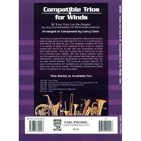 Carl Fischer Compatible Trios Trumpet