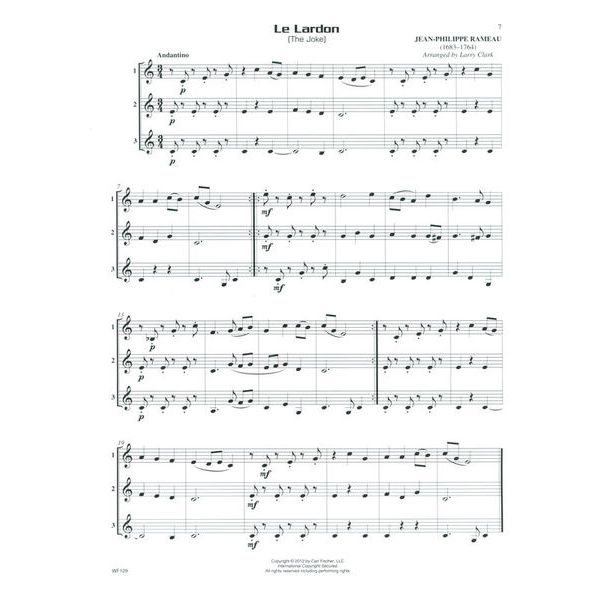 Carl Fischer Compatible Trios Trumpet