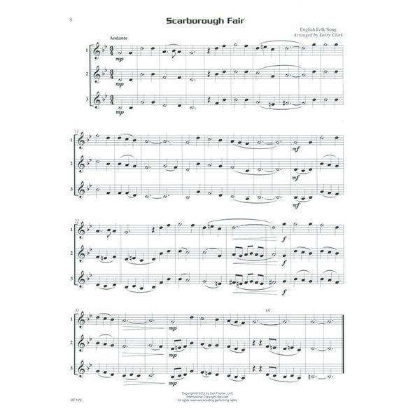 Carl Fischer Compatible Trios Trumpet