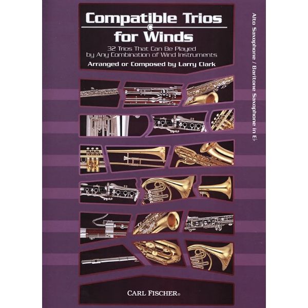 Carl Fischer Compatible Trios Altsax