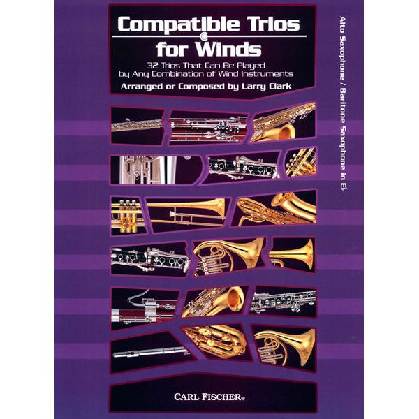 Carl Fischer Compatible Trios Altsax