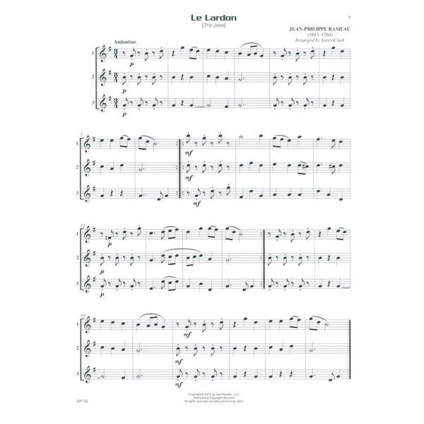 Carl Fischer Compatible Trios Altsax