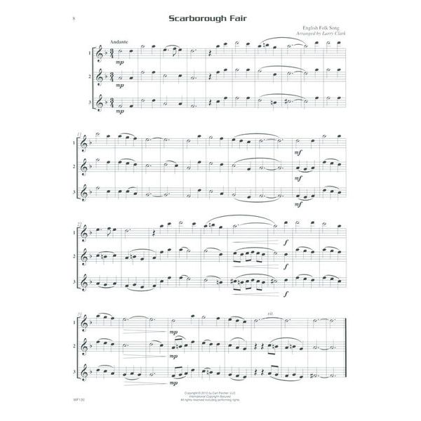 Carl Fischer Compatible Trios Altsax