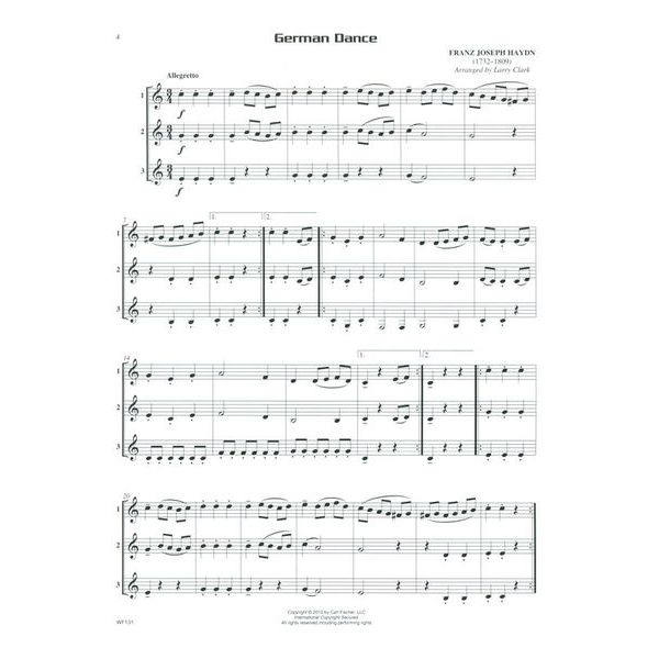 Carl Fischer Compatible Trios Horn