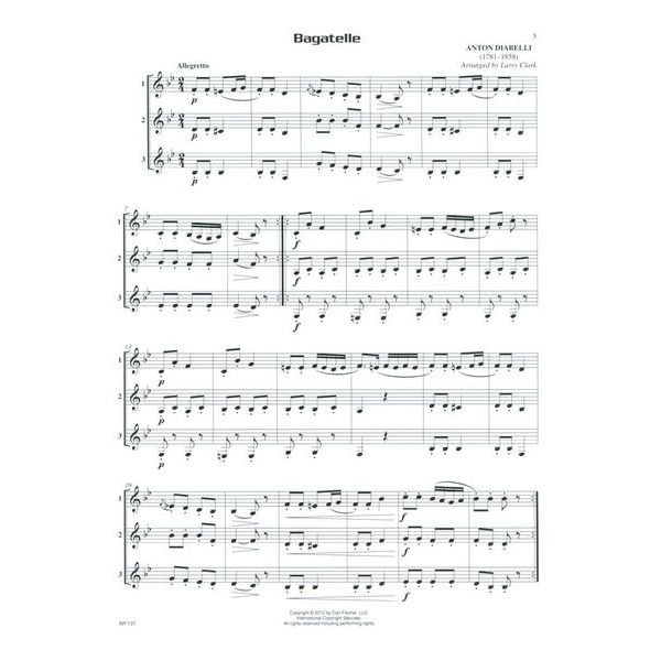 Carl Fischer Compatible Trios Horn